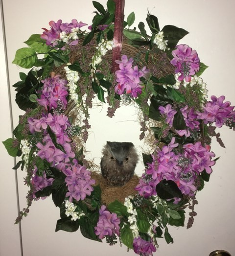 Spring Wreath - CUSTOM GRAPEVINE - Product Image
