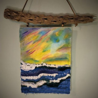 Stormy Skies Seascape - Product Image